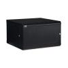6U LINIER Fixed Wall Mount Cabinet - Solid Door border=