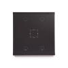 12U LINIER Fixed Wall Mount Cabinet - Solid Door border=