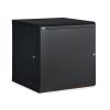 12U LINIER Fixed Wall Mount Cabinet - Solid Door border=