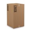 22U LINIER Fixed Wall Mount Cabinet - Solid Door border=