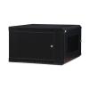 6U LINIER Fixed Wall Mount Cabinet - Vented Door border=