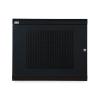 9U LINIER Fixed Wall Mount Cabinet - Vented Door border=
