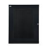15U LINIER Fixed Wall Mount Cabinet - Vented Door border=