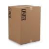 18U LINIER Fixed Wall Mount Cabinet - Vented Door border=