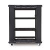 22U LINIER Open Frame Server Rack - No Doors/Side Panels - 36