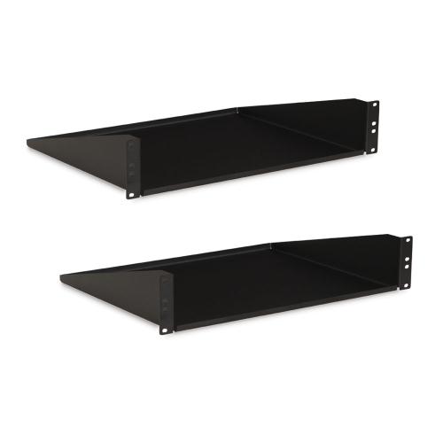 2U 14 Inch Component Shelf - 2 Pack
