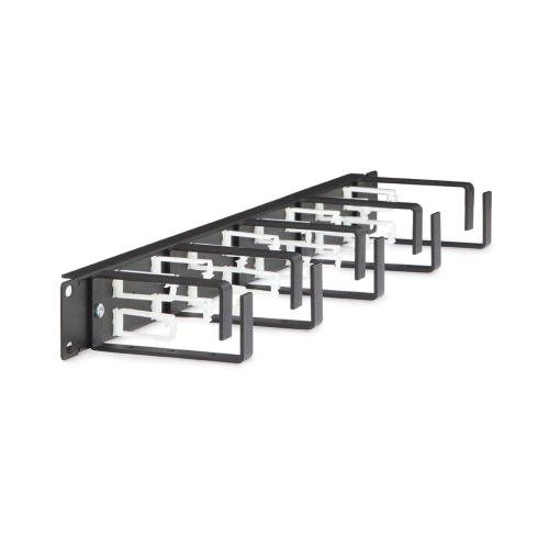 Kendall Howard 1U D-Ring Cable Management Kit
