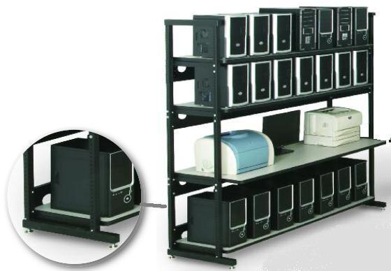 Kendall Howard 4-Post LAN Rack Corner Frame Kit
