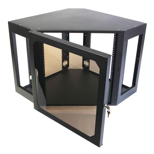 12U Corner Wallmount Server Cabinet 1915-3-700-12