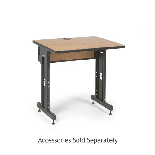 36" W x 30" D Training Table - Caramel Apple