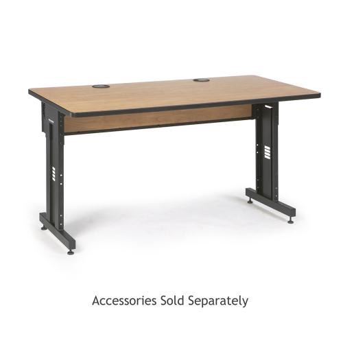 60" W x 30" D Training Table - Caramel Apple