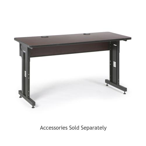 Advanced Classroom Training Table 24 x 60 African Mahogany