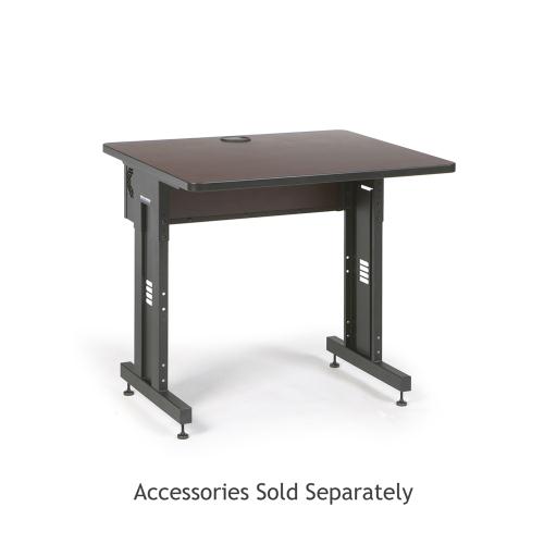Advanced Classroom Training Table 30 x 36 African Mahogany