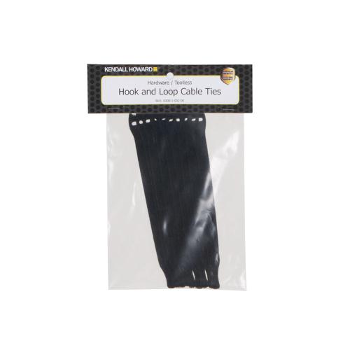 Hook and Loop Cable Ties - 10 Pack
