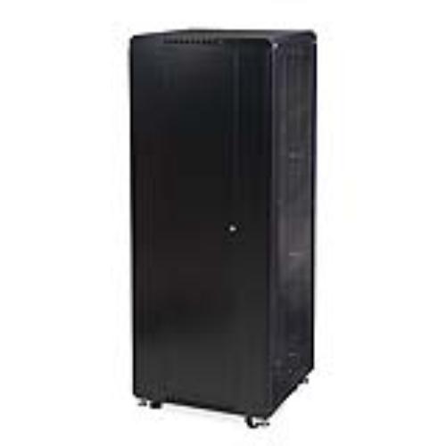 37U LINIER Server Cabinet - Glass/Vented Doors - 24" Depth