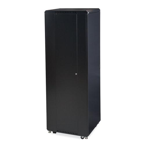 42U LINIER Server Cabinet - Solid/Convex Doors - 24" Depth
