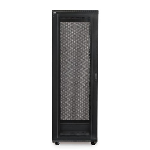 37U LINIER Server Cabinet - Convex/Convex Doors - 36" Depth