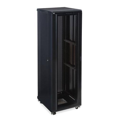 42U LINIER Server Cabinet - Convex/Vented Doors - 24" Depth
