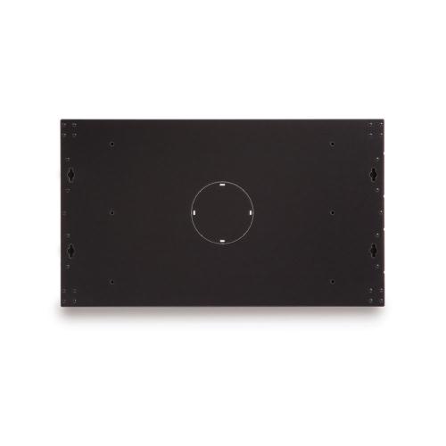 6U LINIER Swing-Out Wall Mount Cabinet - Solid Door