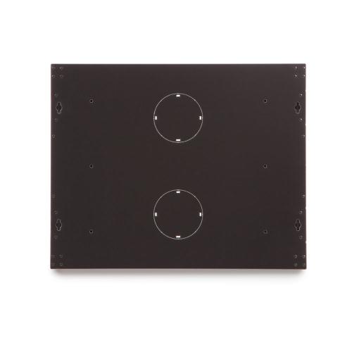 9U LINIER Swing-Out Wall Mount Cabinet - Solid Door