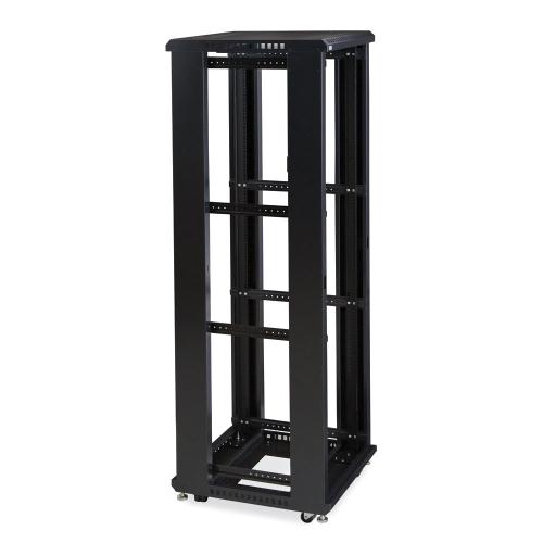 42U LINIER Open Frame Server Rack - No Doors/Side Panels - 24" Depth