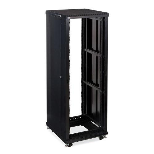 37U LINIER Open Frame Server Rack - No Doors - 24" Depth