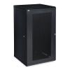 22U LINIER Fixed Wall Mount Cabinet - Vented Door