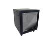 Black XRackPro2 12U STUDIO Rack Noise Reduction Rackmount Enclosure Cabinet