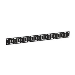 1U Flat Cable Lacing Panel