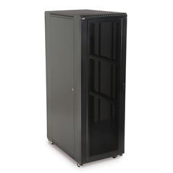37U LINIER Server Cabinet - Convex/Glass Doors - 36" Depth