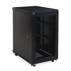 22U LINIER Server Cabinet - Vented/Vented Doors - 36" Depth