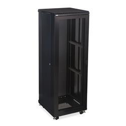37U LINIER Server Cabinet - Vented/Vented Doors - 24" Depth
