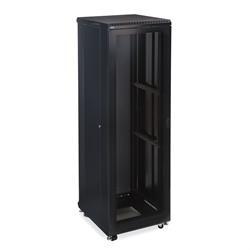 42U LINIER Server Cabinet - Vented/Vented Doors - 24" Depth