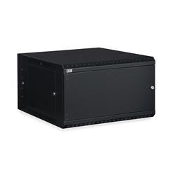 6U LINIER Swing-Out Wall Mount Cabinet - Solid Door