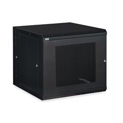 12U LINIER Swing-Out Wall Mount Cabinet - Vented Door