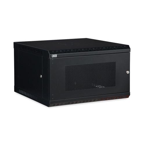 6U LINIER Fixed Wall Mount Cabinet - Vented Door