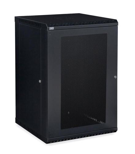 18U LINIER Fixed Wall Mount Cabinet - Vented Door