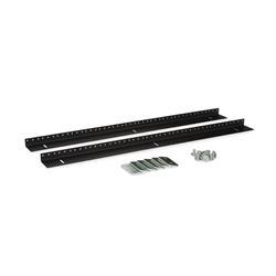 15U LINIER Wall Mount Vertical Rail Kit - 10-32 Tapped