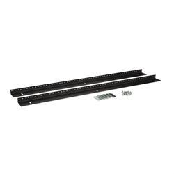 18U LINIER Wall Mount Vertical Rail Kit - 10-32 Tapped