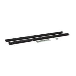 22U LINIER Server Cabinet Vertical Rail Kit - 10-32 Tapped