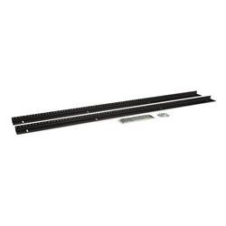 27U LINIER Server Cabinet Vertical Rail Kit - 10-32 Tapped