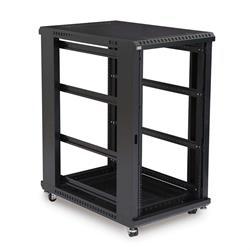 22U LINIER Open Frame Server Rack - No Doors/Side Panels - 36" Depth