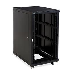 22U LINIER Open Frame Server Rack - No Doors - 36" Depth