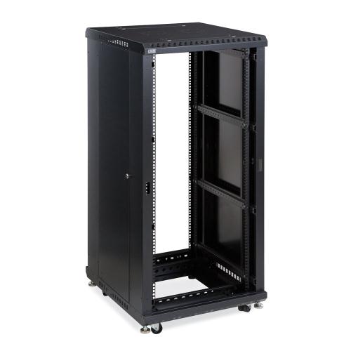 27U LINIER Open Frame Server Rack - No Doors - 24" Depth