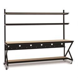 96" Performance 100 Series LAN Station - Hard Rock Maple