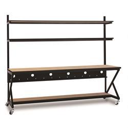 96" Performance 100 Series LAN Station - Caramel Apple