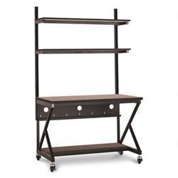 48" Performance 100 Series LAN Station - Serene Cherry