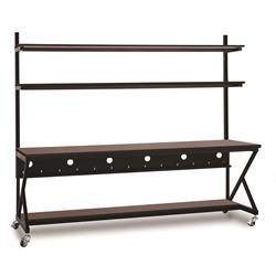 96" Performance 100 Series LAN Station - Serene Cherry