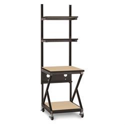 24" Performance 200 Series LAN Station - Hard Rock Maple