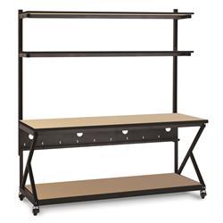 72" Performance 200 Series LAN Station - Hard Rock Maple